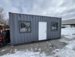 20ft x 8ft High Cube Shipping Container Modified Mobile Office For Sale
